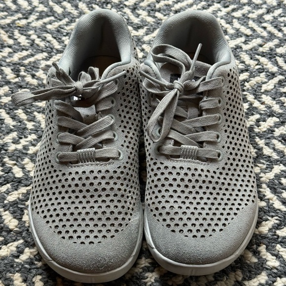 NOBULL Shoes - NOBULL Gray Perforated Sneakers